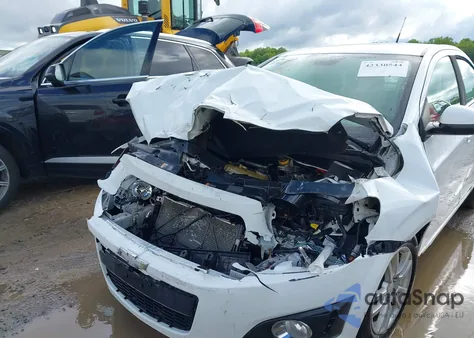 2013 Chevrolet Sonic Lt Auto from USA, damaged, VIN 1G1JC5SH7D4207505